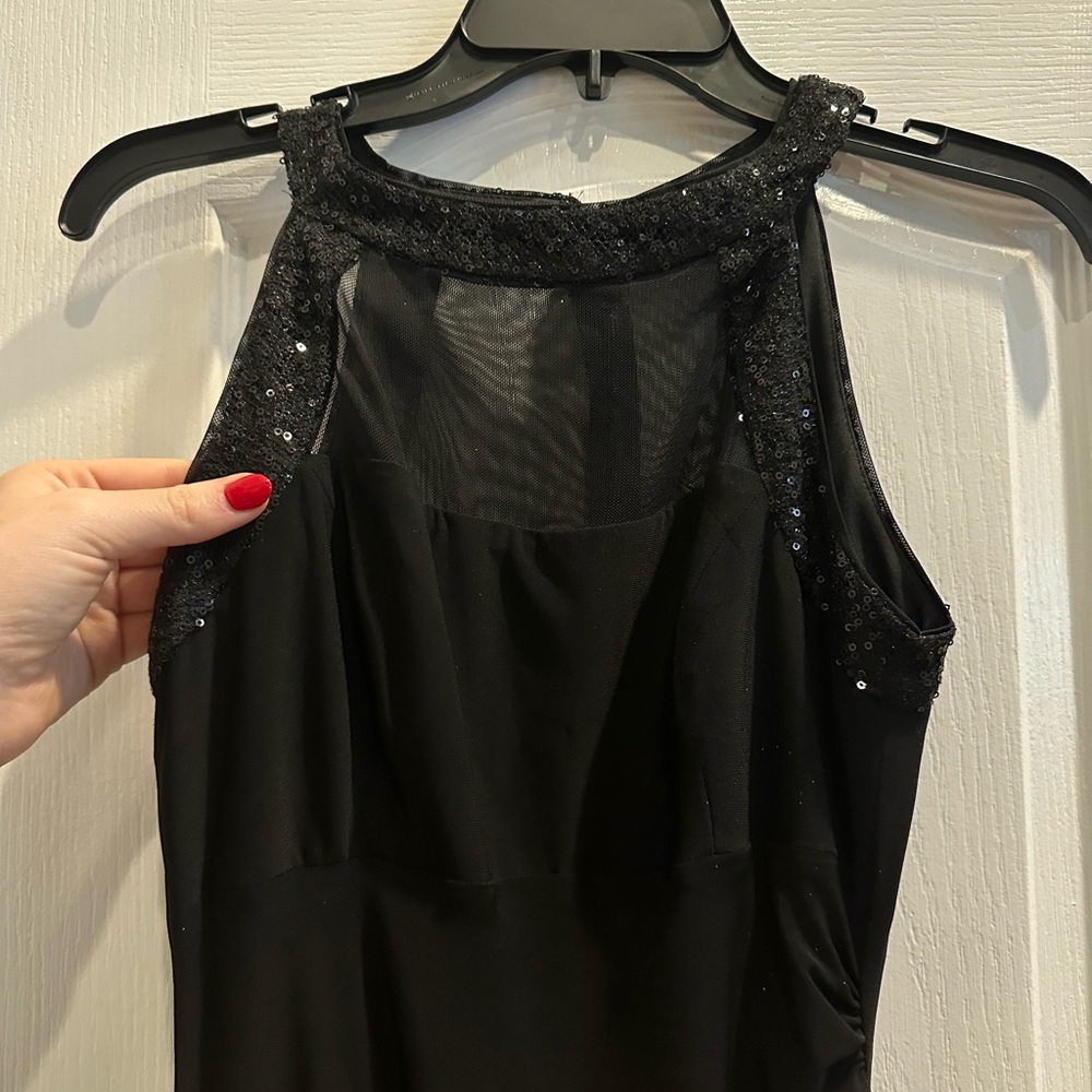 Chaps Sequin Evening Gown